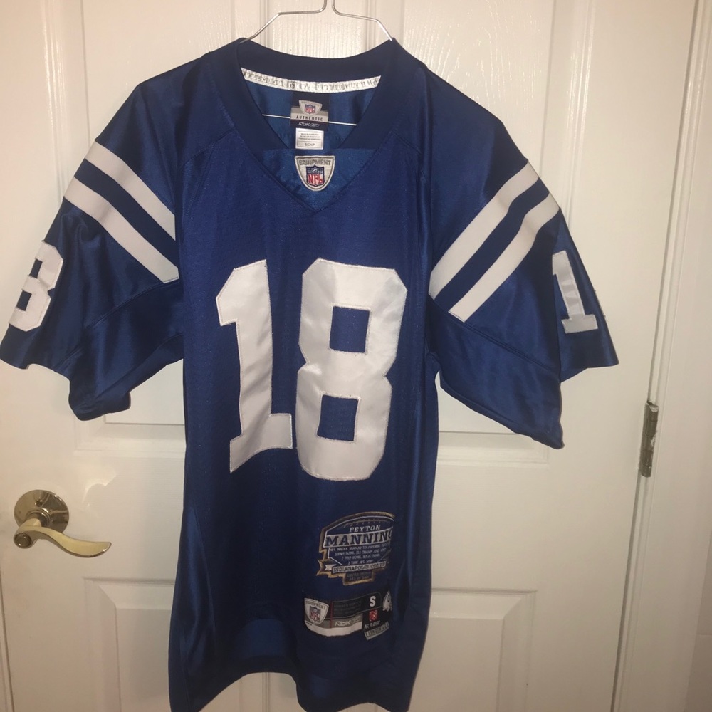 NFL Colts Peyton Manning Record Breaker Jersey